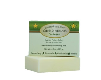 Cilantro Herbal Castile Saddle Soap