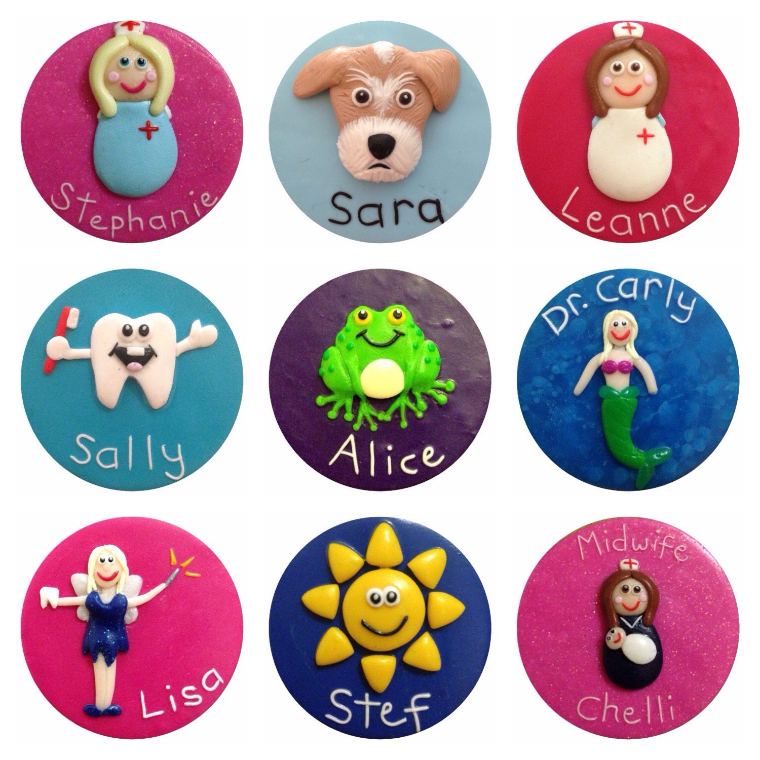 personalised-fimo-name-badges-work-kids