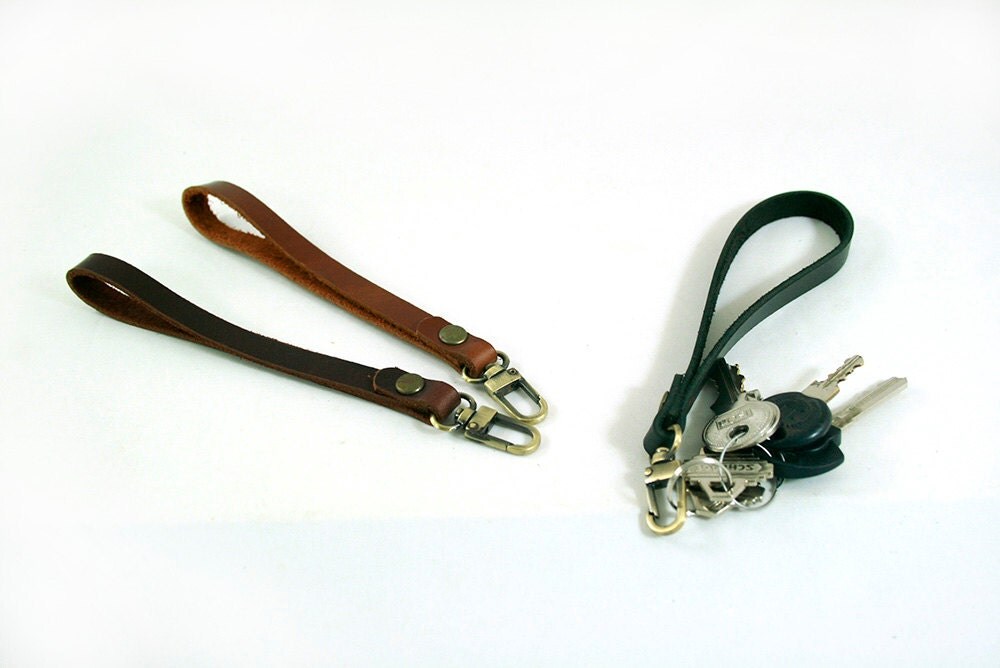 Wrist Strap Keychain Custom Keychain Leather