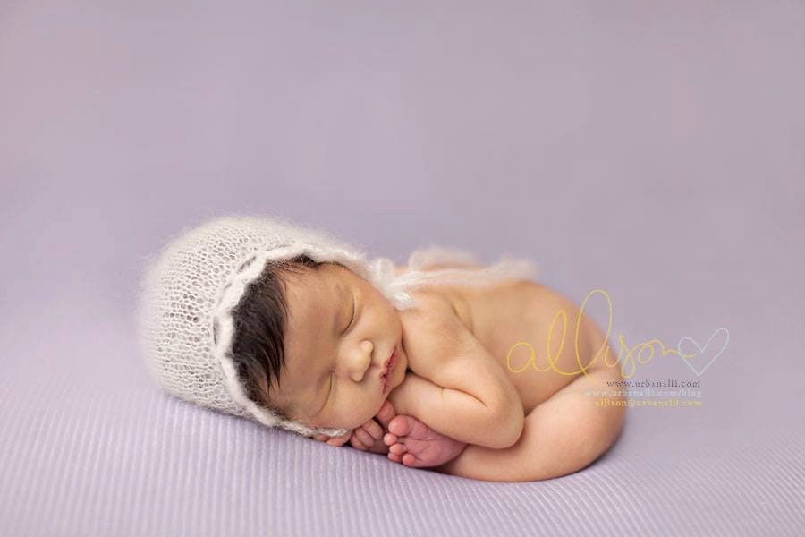 Newborn Bonnet Pattern, Mohair Bonnet Pattern, Knit Bonnet, Eskil