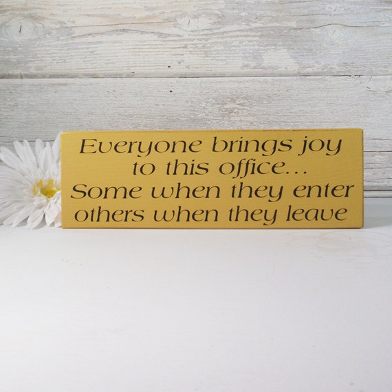 Quote Block Sign Hand Painted Wooden Block Country Decor