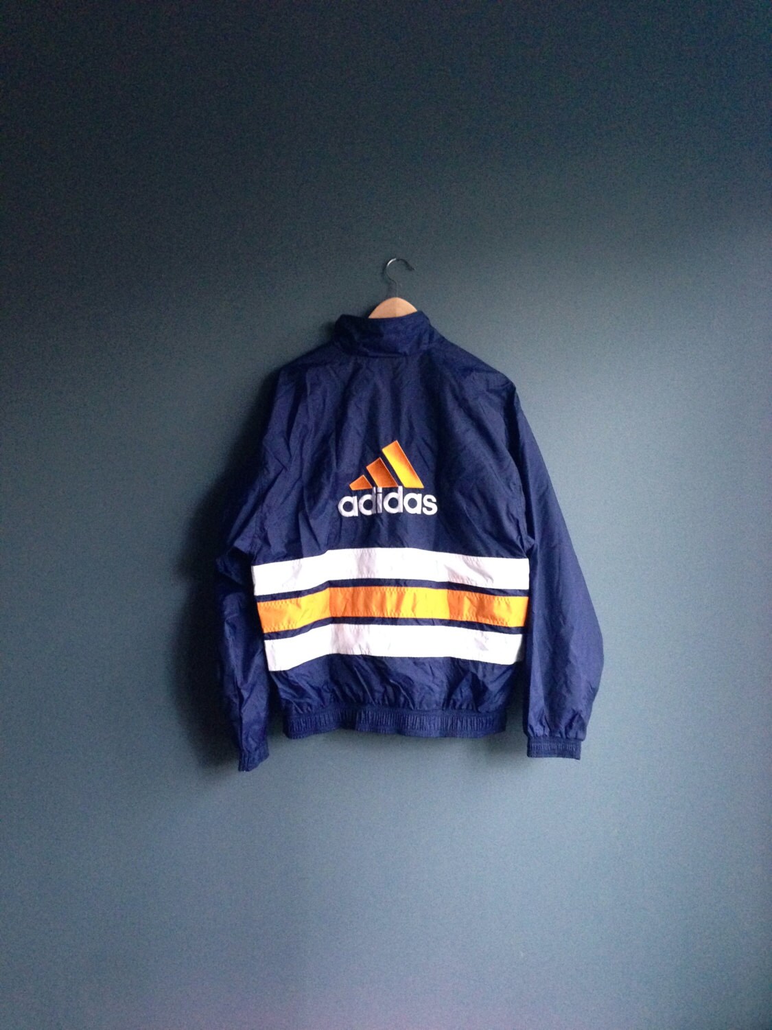 adidas gold windbreaker