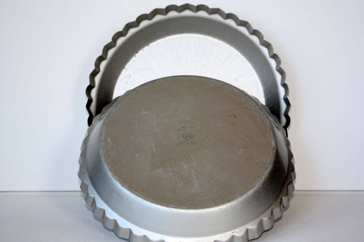 Vintage Aluminum Wear Ever Deep Dish Pie PanPie DishPie