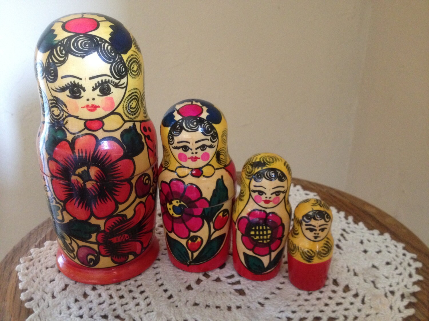 russian dolls vintage