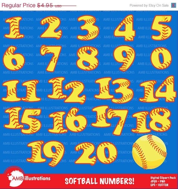 clip art sports numbers - photo #8