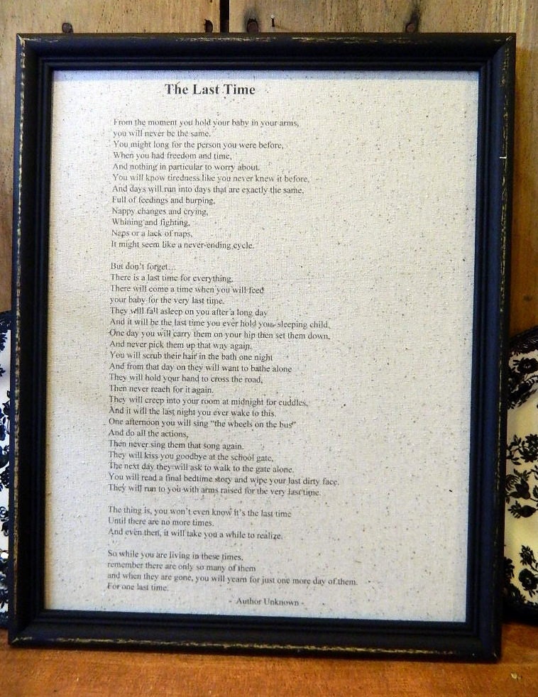 the gift of time poem