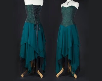 Corset Dress - Faery / Boho / Handfasting - More colours
