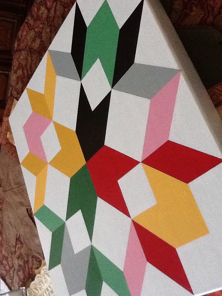 simple barn quilt pattern but would look by pysbarnquilts