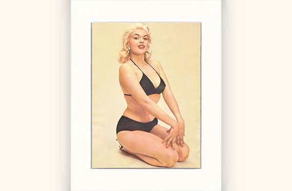 Right, she blonde bikini posters give one's