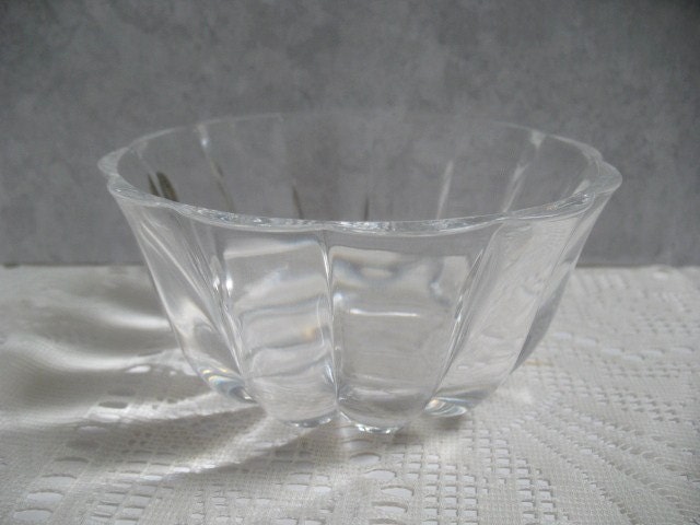 Vintage Crystal Bowl, RCR Italian Crystal Candy Dish Home Decor Royal ...