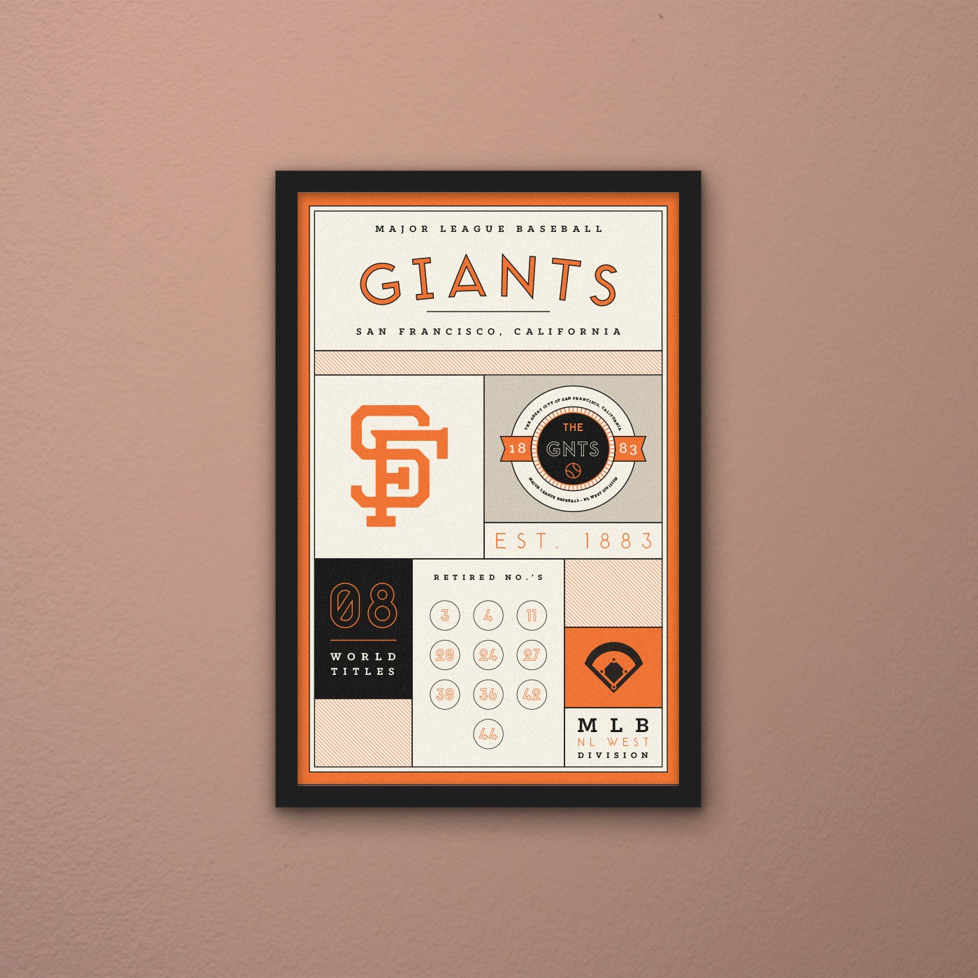 San Francisco Giants Stats Print