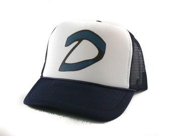 Clementine hat from Walking Dead hat Trucker Hat Mesh Hat Snap Back Hat original hat navy
