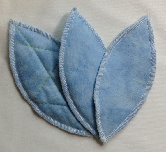 Set of 3 Washable Interlabial Pads in Three by AHippieAdventure