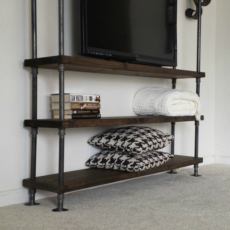 Industrial Entertainment Center TV Stand by MaverickIndustrial
