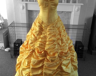 Items similar to Beautful Belle inspired costume. Complete gown for Any ...