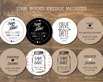 Save The Date Magnets
