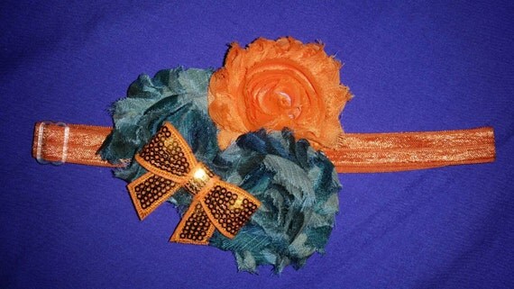 orange hunting headband