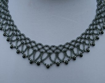 Popular items for beadweaving necklace on Etsy