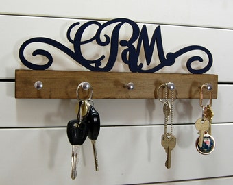 Script Monogram Key Holder