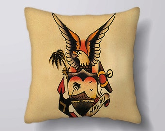 Hawaii Eagle Sailor Jerry Tattoo Hawaii Eagle Sailor Jerry Tattoo
