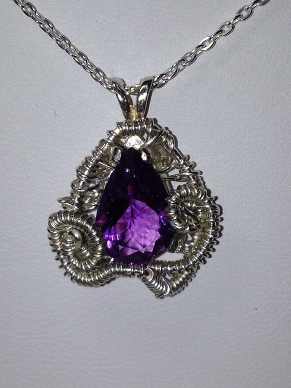 African Amethyst necklace