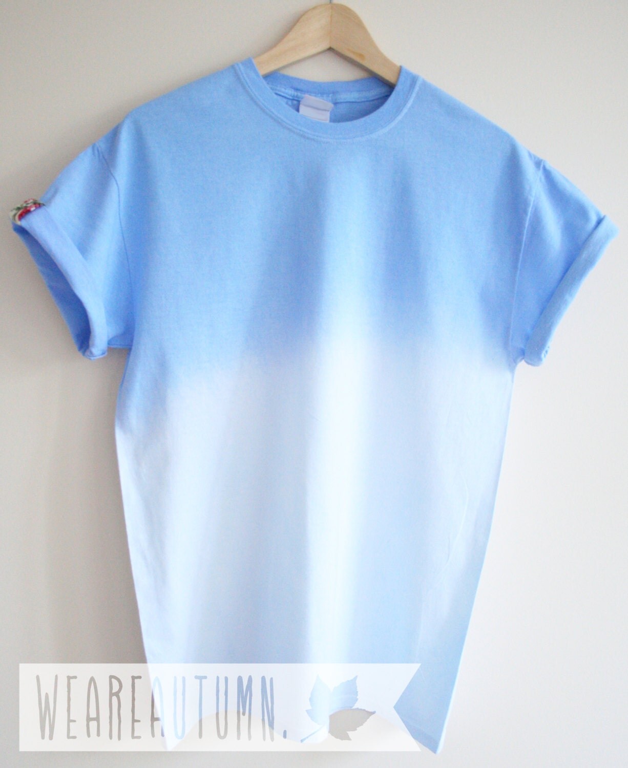 sky blue tshirt for women