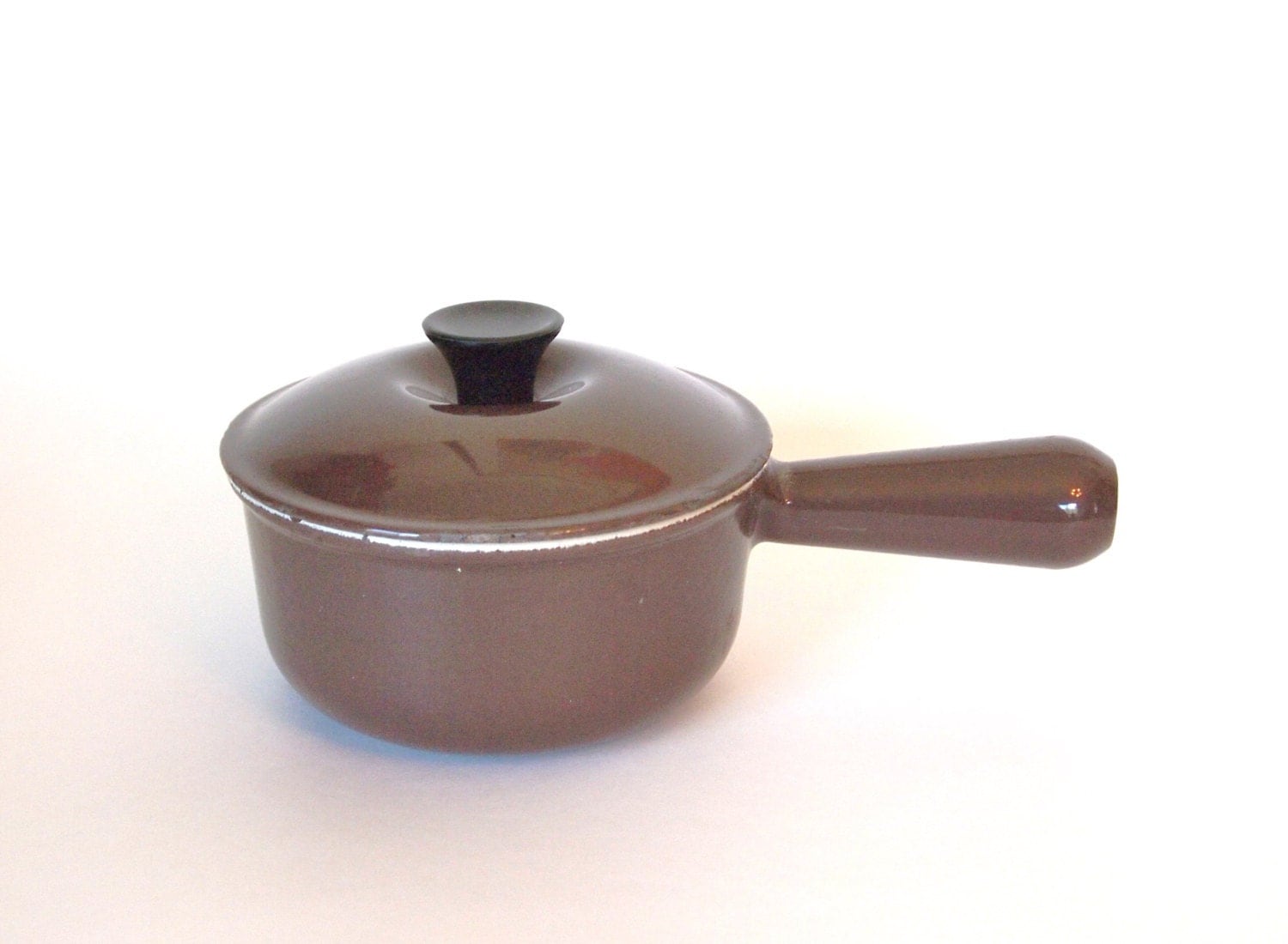 Vintage Saucepan Pot Le Creuset Brown Number 14 Small Sauce