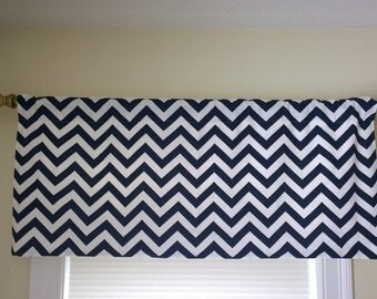 Chevron valance ,window valance chevron, black and white chevron, yellow, red, blue, gray, purple , turquoise , navy, chevron valance