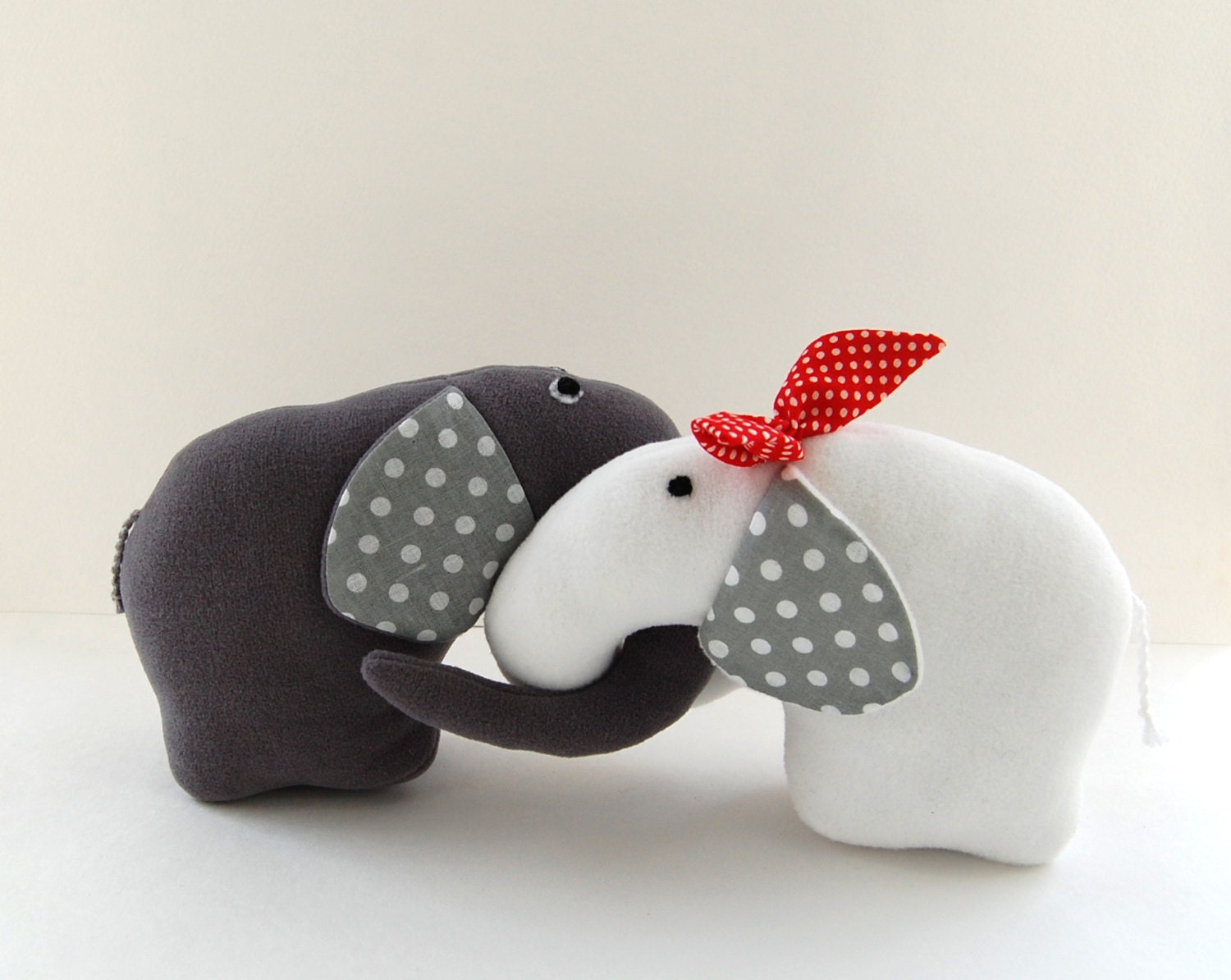 elephant pattern stuffed animal