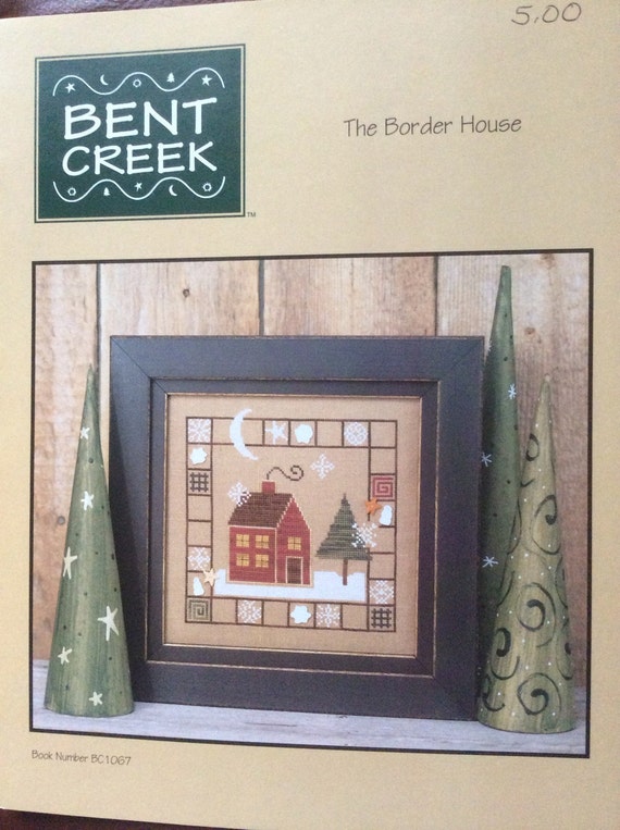 Bent Creek Cross Stitch Pattern: The Border House