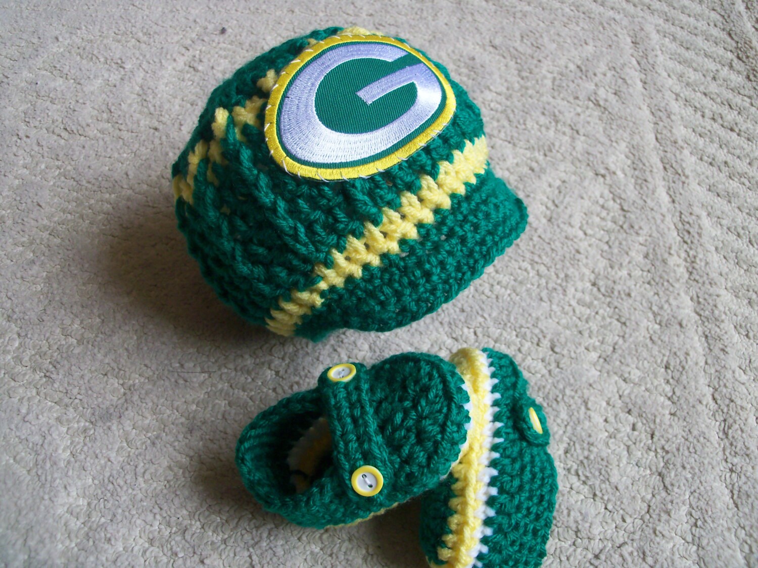 New Handmade Crochet Green Bay Packers NFL by Blesslittleangel