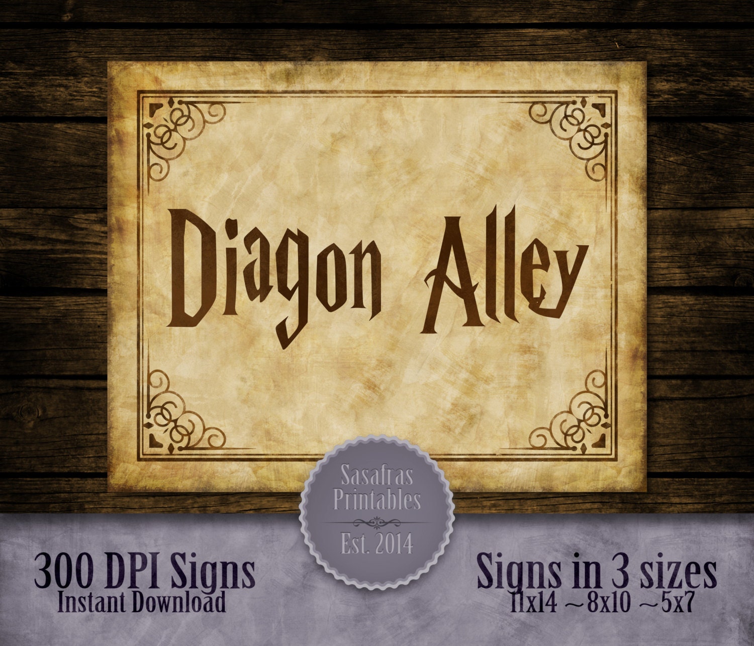 diagon-alley-harry-potter-wedding-sign-by-sasafrasprintables