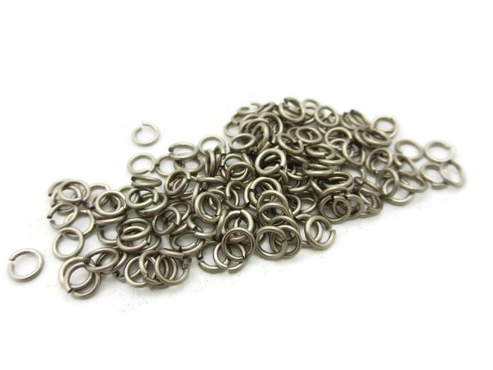 brass plated nickel silver gunmetal jump rings jumprings 20g 4 8mm 200pc from brass plated nickel silver gunmetal jump rings jumprings 20g 4 8mm 200pc from