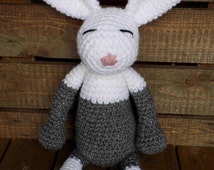 Popular items for crochet bunny pattern on Etsy