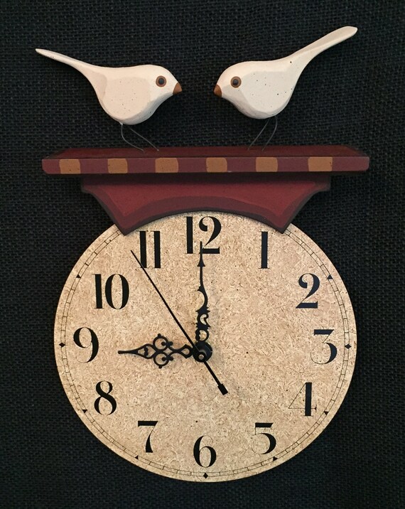 Bird Wall Clock