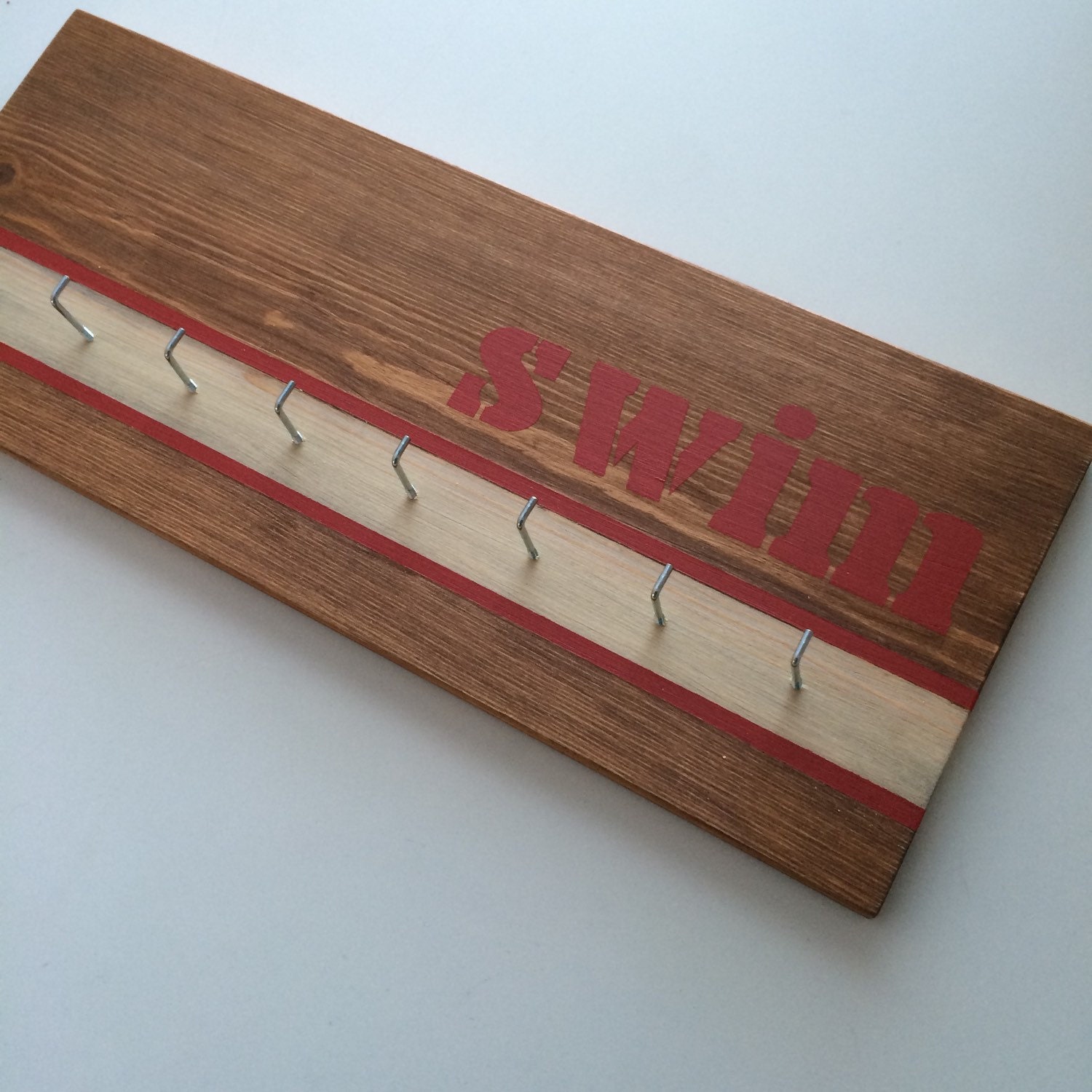 Swim Award Ribbon Holder medal holder medal by FreestyleMom