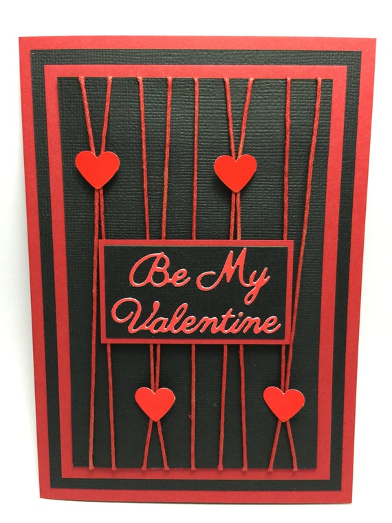 Pull someone's heart strings Hand crafted Gothic by SarahLouCards