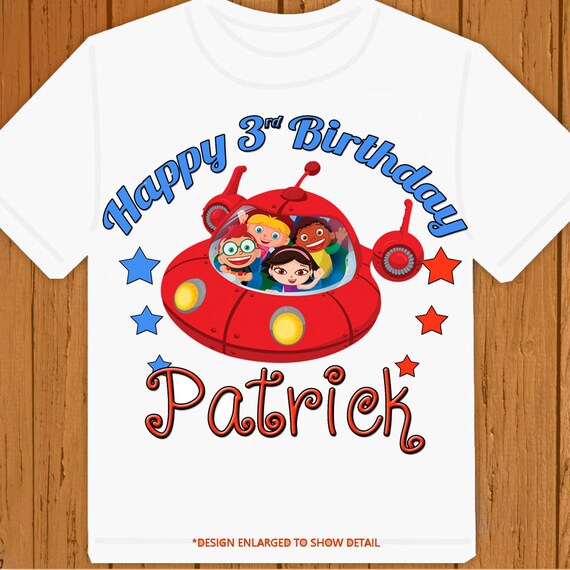 little einsteins birthday shirt