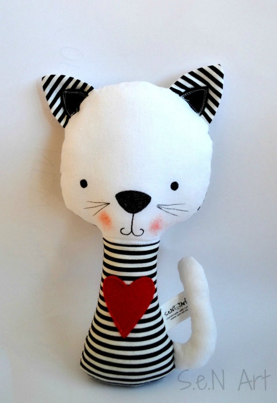 personalised cat soft toy