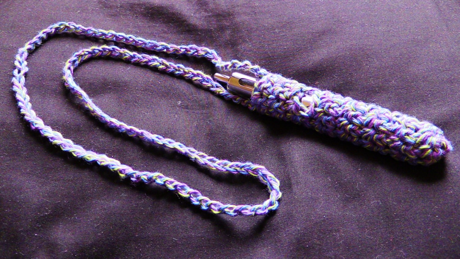 Vape vaporizer ecig holder necklace pouch by DeLeahMarieJones