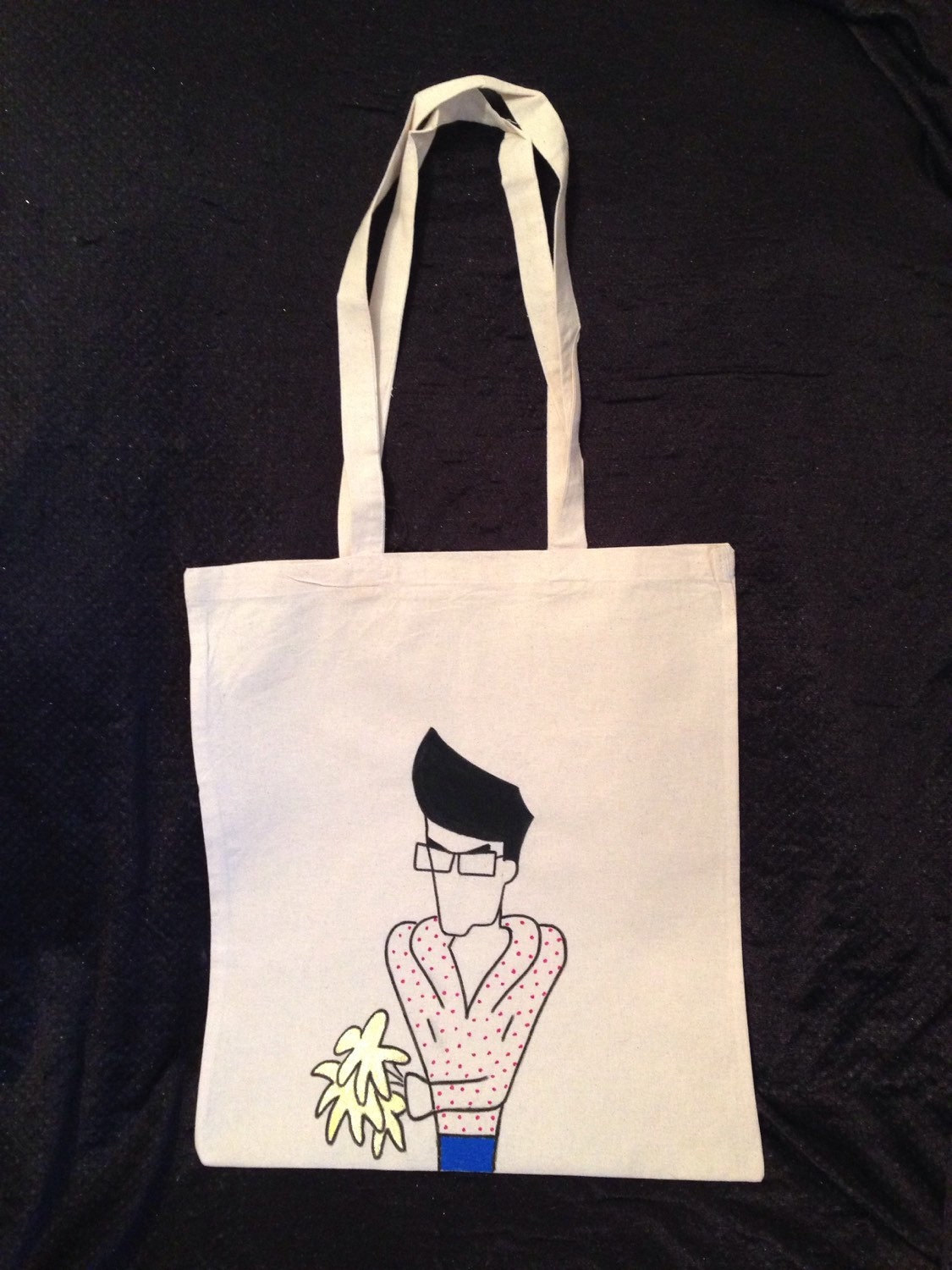 custom hand painted tote bags