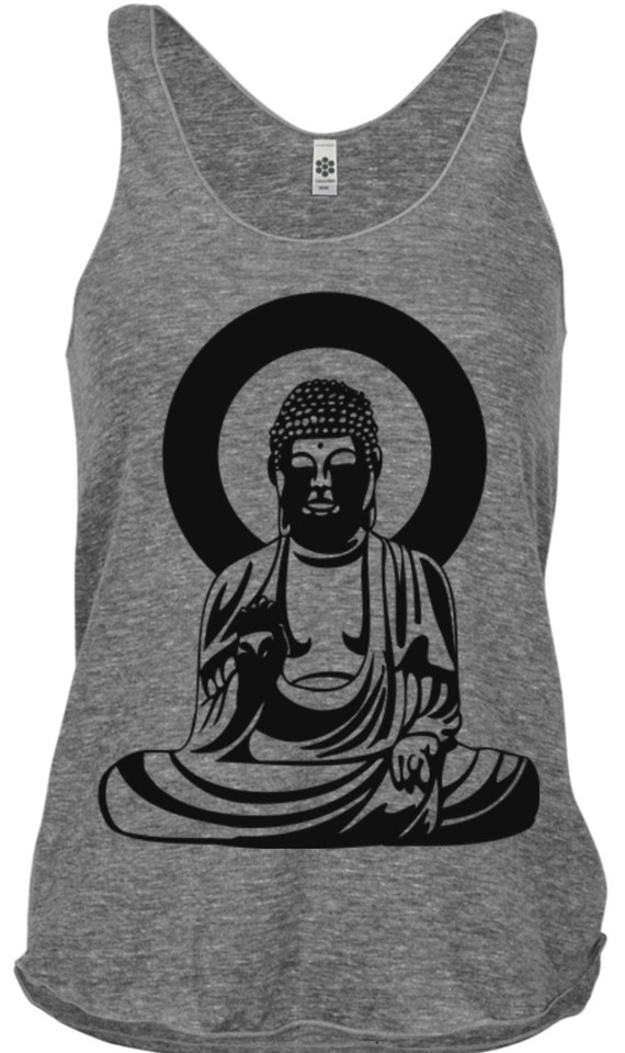 Buddha Meditating Yoga Tank Top shirt. by AmericanJunkieSoc