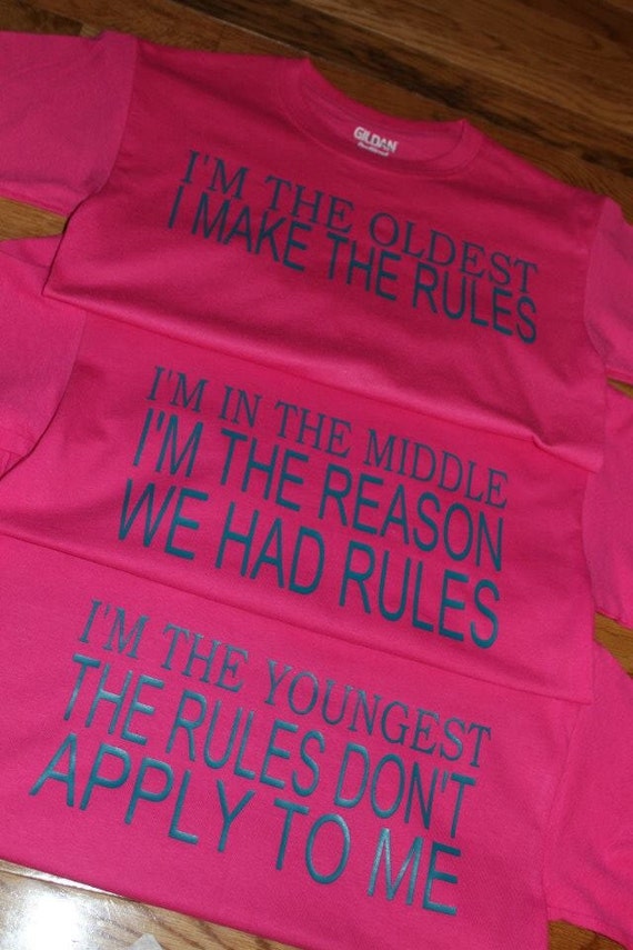 sibling rules shirts