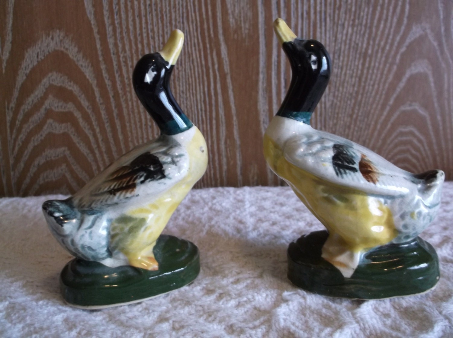 Vintage Duck Salt and Pepper Shakers Made in Japan Vintage