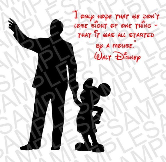 Download Disney Inspired Walt Disney Quote SVG and by MissAddisonsCloset