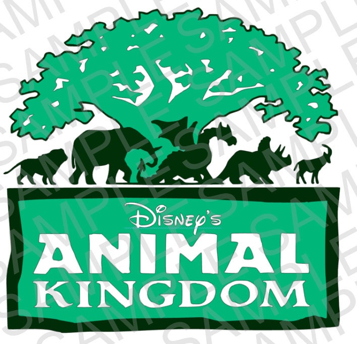 Animal Kingdom Inspired Silhouette SVG and by ...