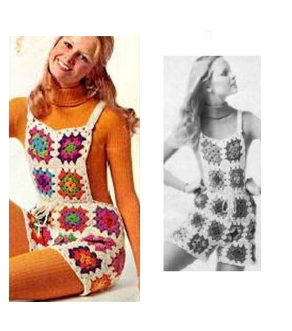 Patron pdf de tejido en crochet overall shorts de por Liloumariposa Patron pdf de tejido en crochet overall shorts de por Liloumariposa