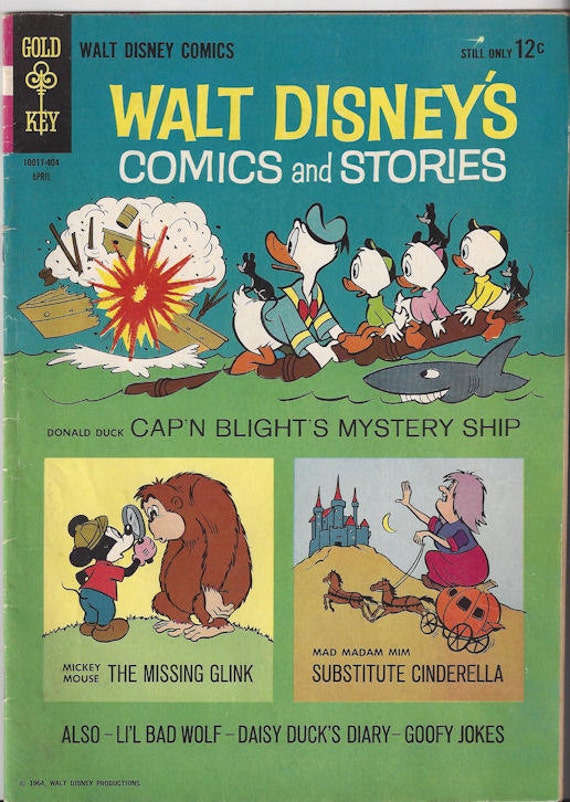 Walt Disney's Comics And Stories Gold Key 1964 By Petesretrogarage