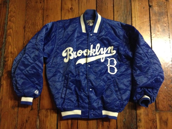 Brooklyn Dodgers Coaches Jacket Mens Size by MolluscandtheWhale