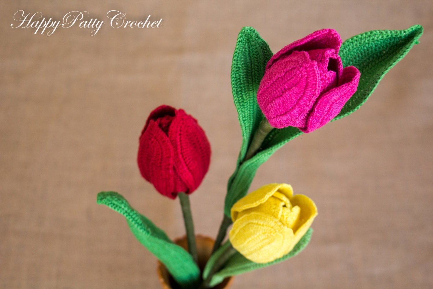 Crochet Tulip Pattern and Instructions Crochet Flower
